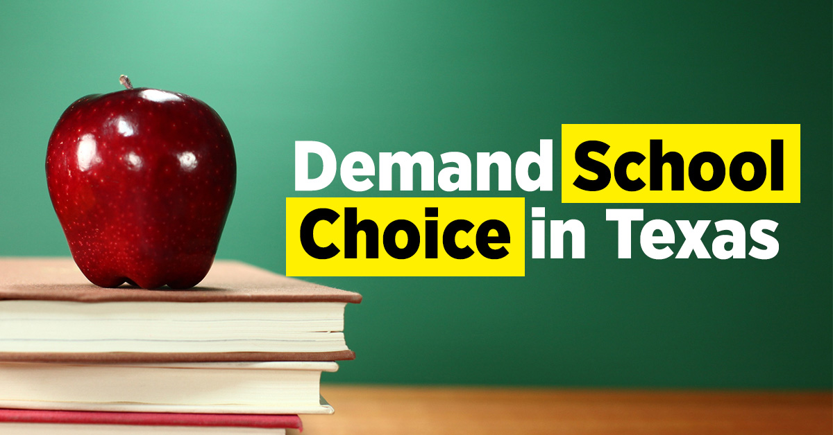 It’s Time for School Choice in Texas