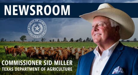 TEXAS AGRICULTURE COMMISSIONER SID MILLER DECLARES WAR ON DEI